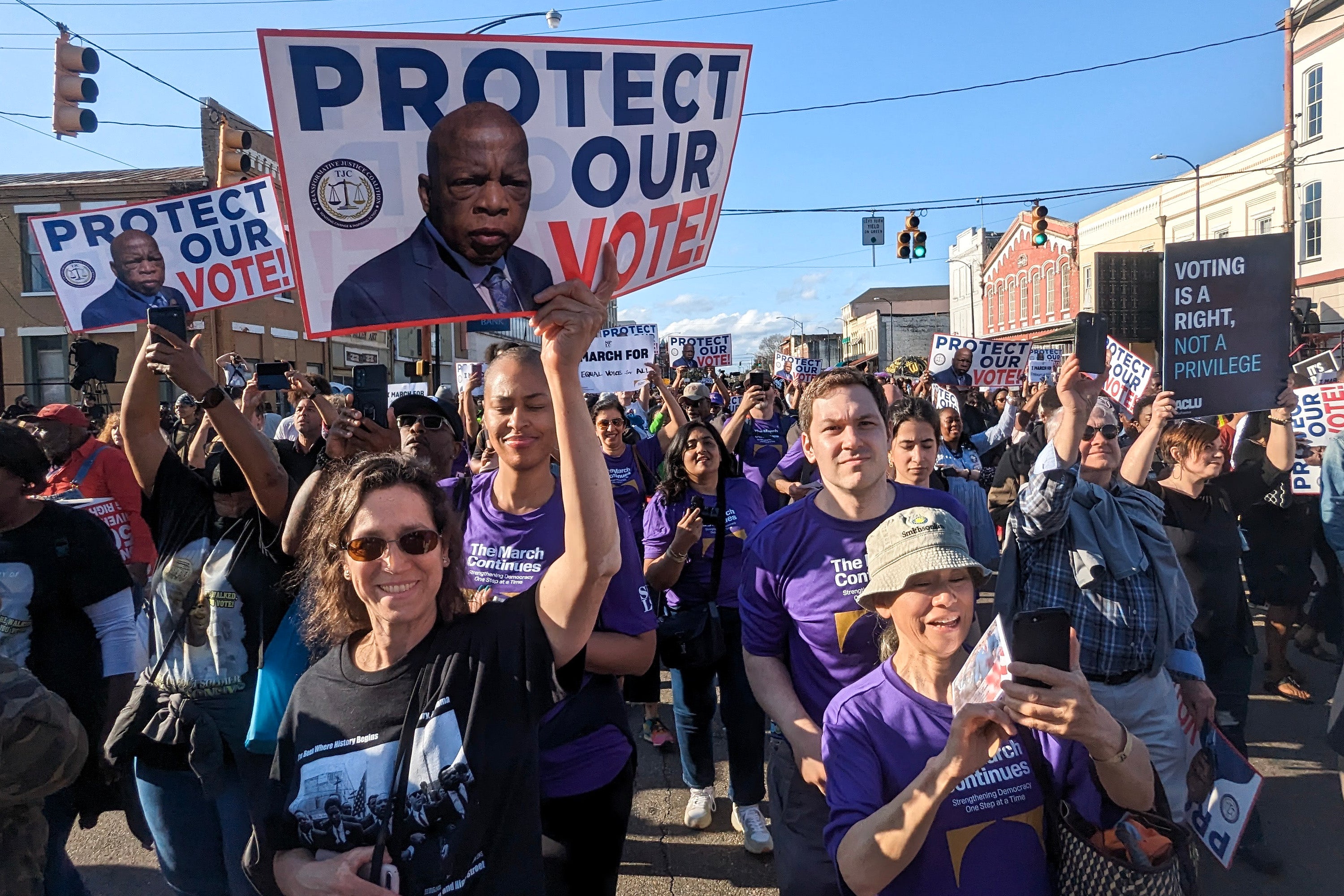 Continuing Our March in Selma – Blue Wave Postcard Movement
