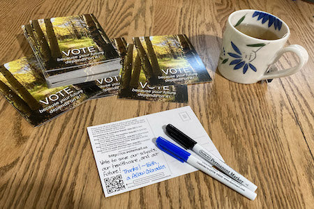 postcards to voters