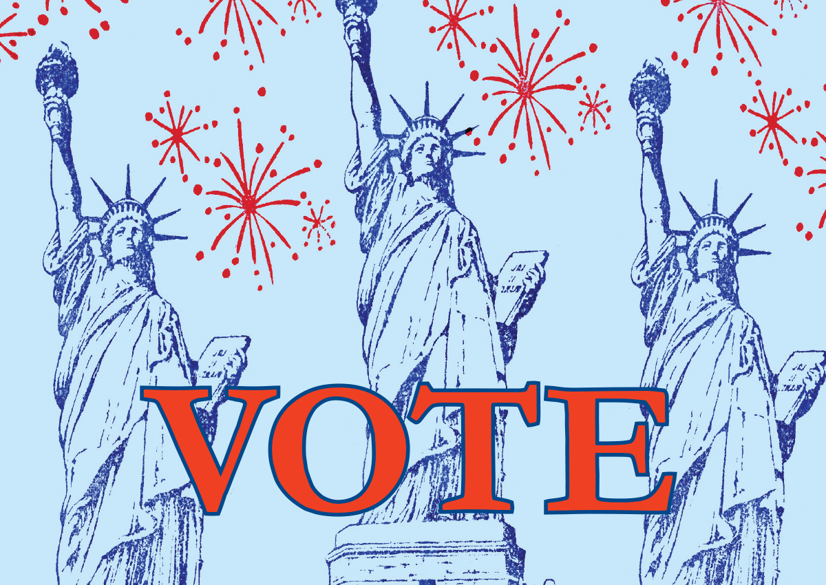 Iowa Voter Registration Postcard Kit (100 postcards and address labels)