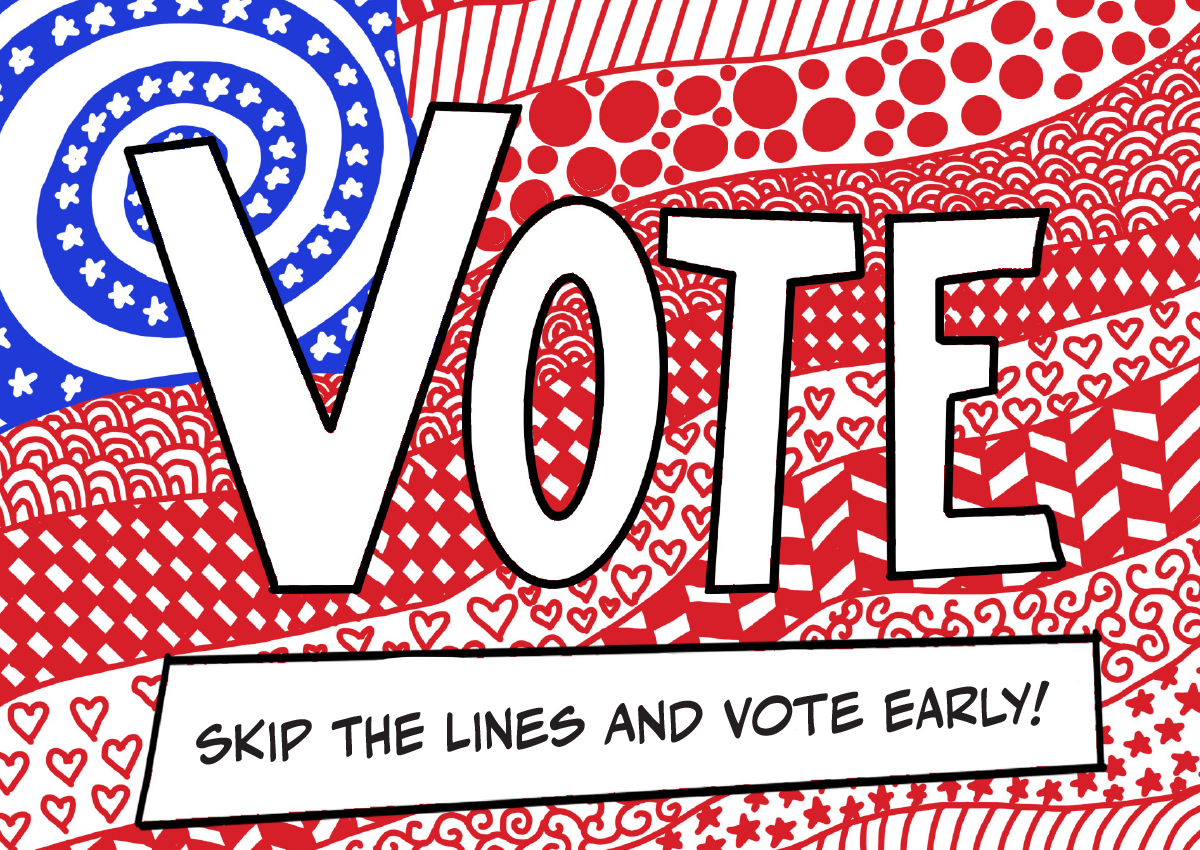Maine Get Out the Vote Postcard Box (2000 postcards and address labels)