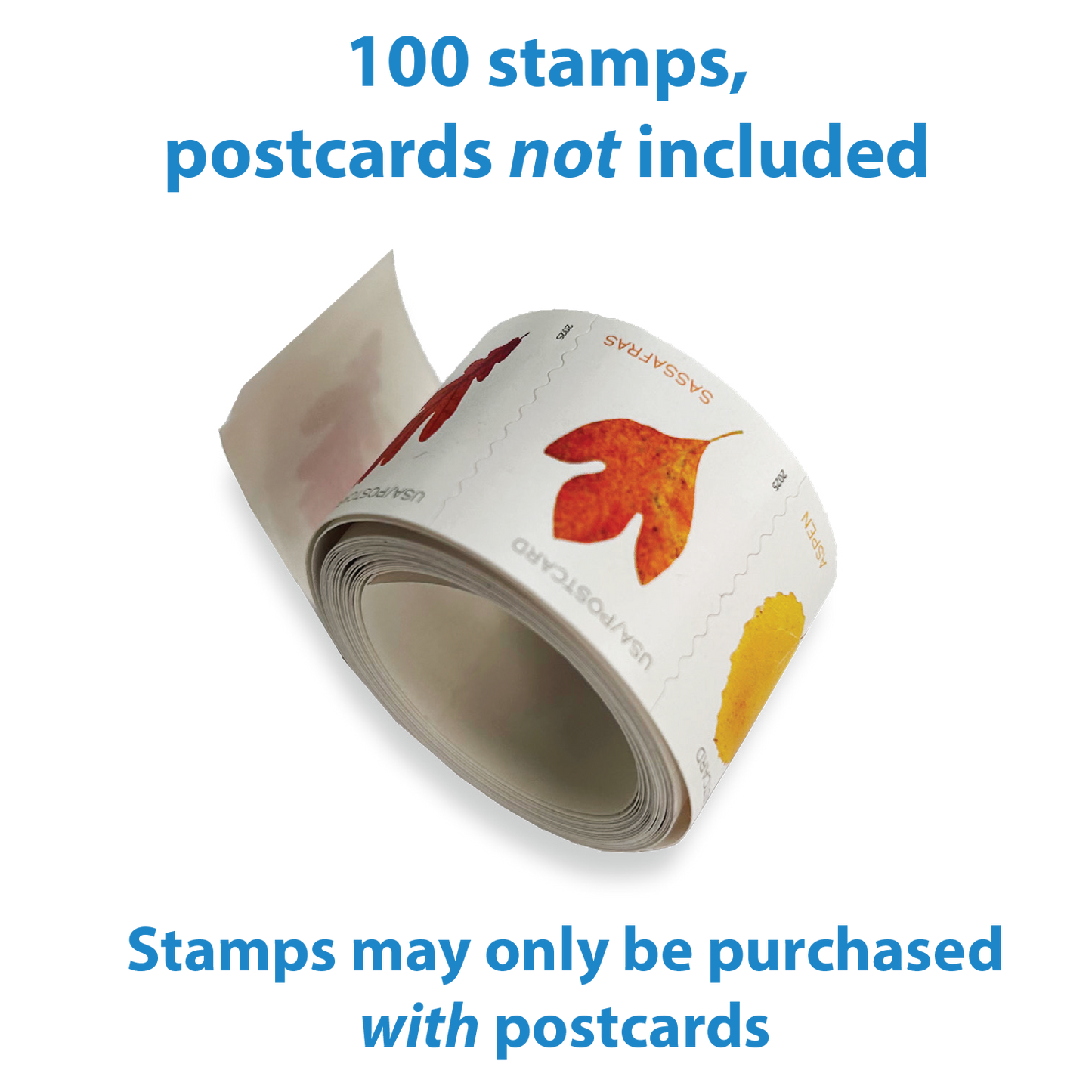 Postcard Stamps (100) - Please only order them with postcard kits!