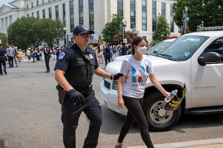 Nonviolent Civil Disobedience: The Arrest of An Activist