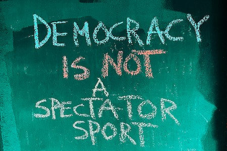 "Democracy Is Not A Spectator Sport" {Guest Post}