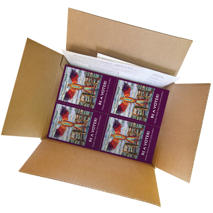 California Get Out the Vote Postcard Box (2000 postcards and address labels)