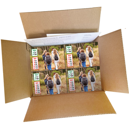 Colorado Get Out the Vote Postcard Box (2000 postcards and address labels)